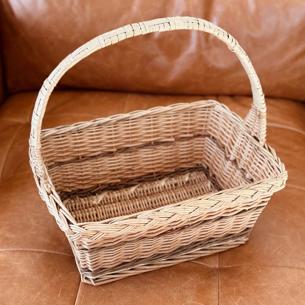 multi tone wicker basket - Picture 4 of 4
